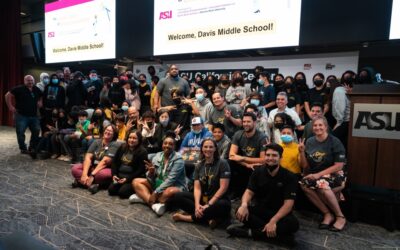 Middle school students find inspiration in sports, entrepreneurship at ASU California Center